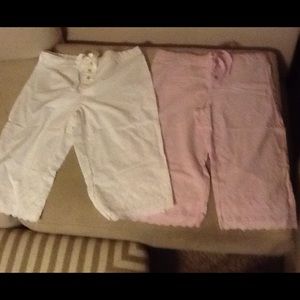 2NWOT Pair of Victoria's Secret Sleep Bottoms Sz M